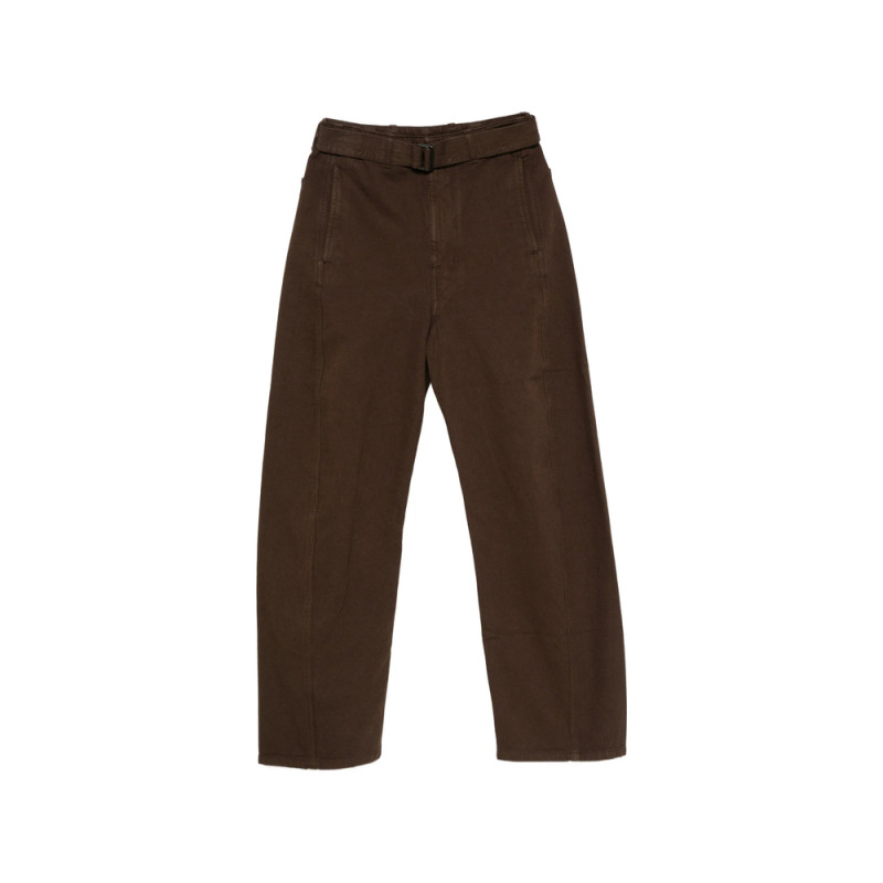Lemaire Belted Wide-leg Jeans