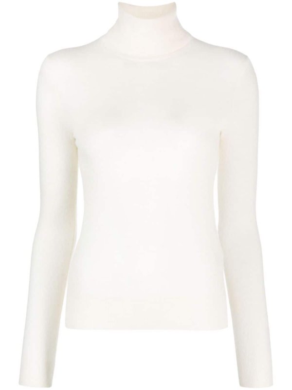 roll-neck cashmere jumper