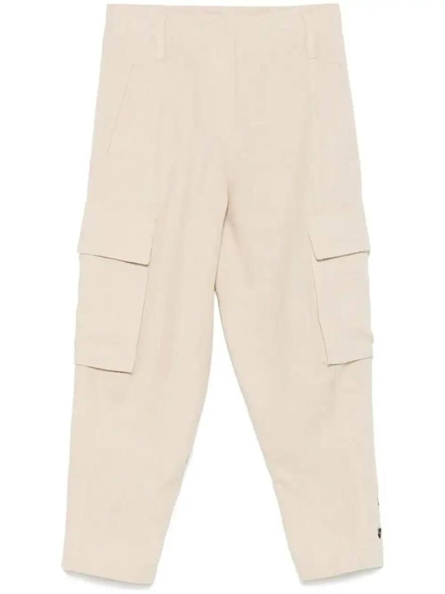 linen trousers