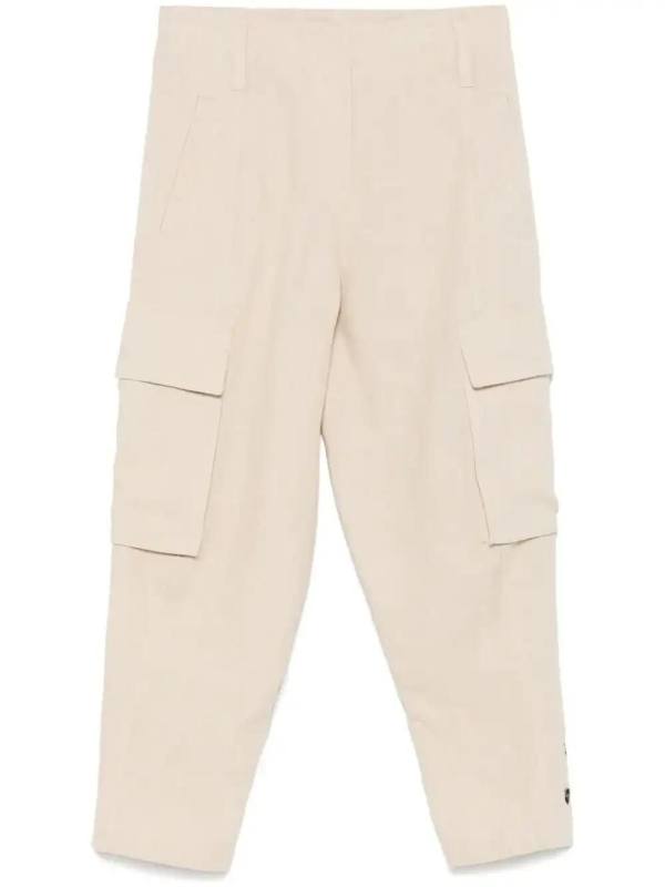 linen trousers