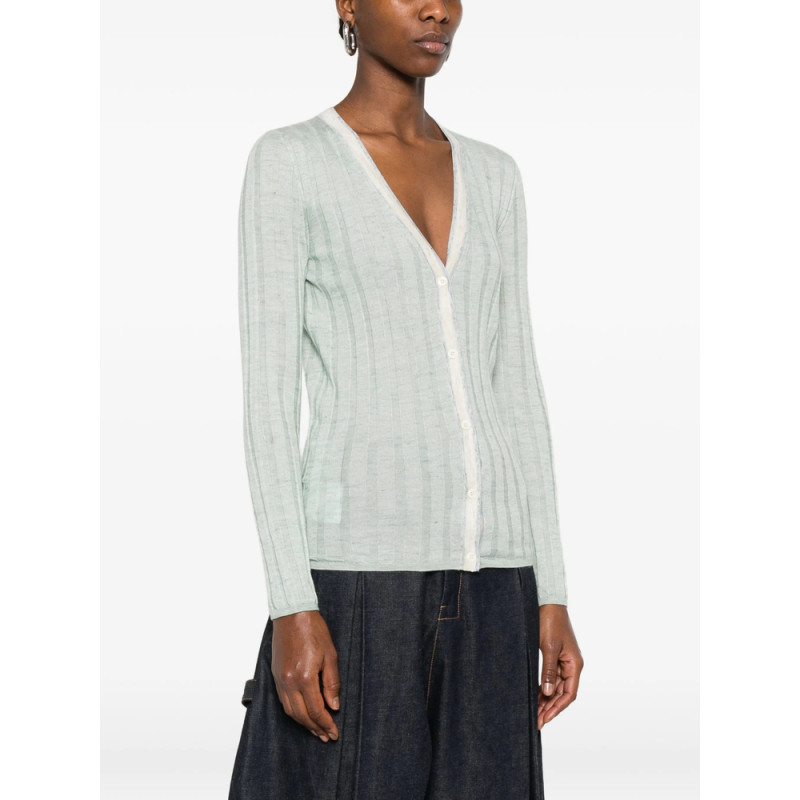 Prada Ribbed Cardigan