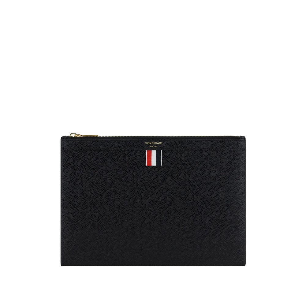 Thom Browne Small Leather Clutch