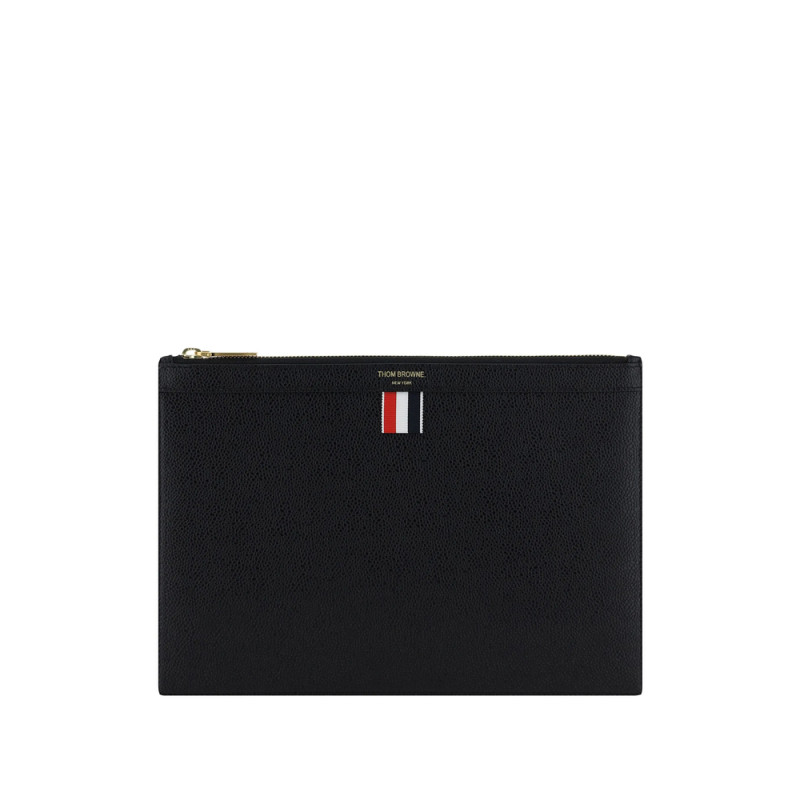 Thom Browne Small Leather Clutch