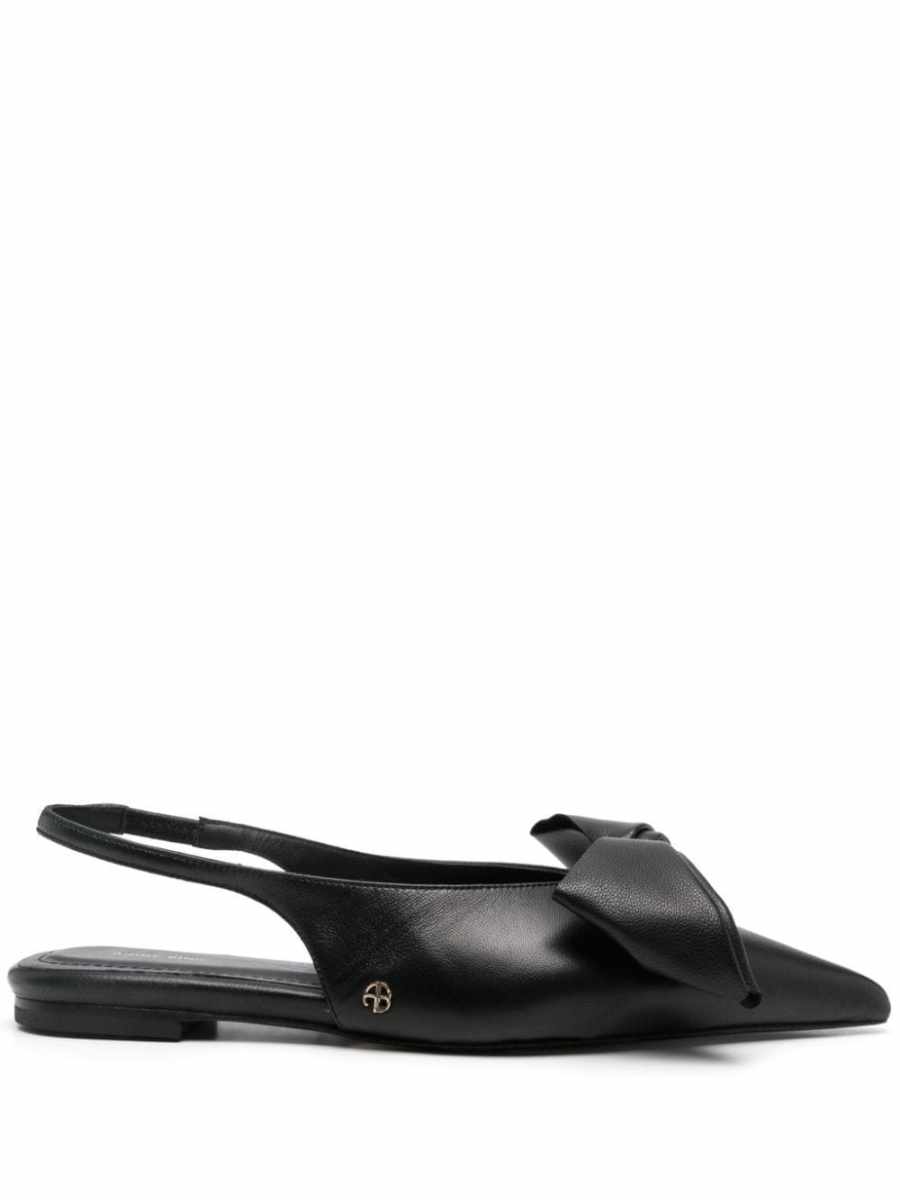 bow-detail ballet flats