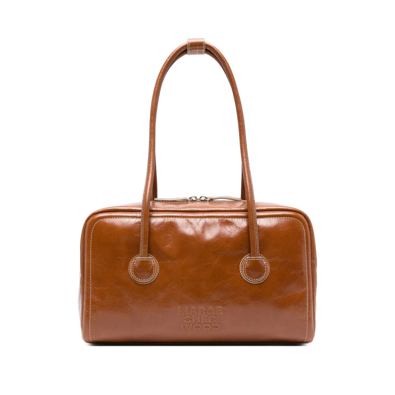 Margesherwood Leather Top-handle Tote Bag