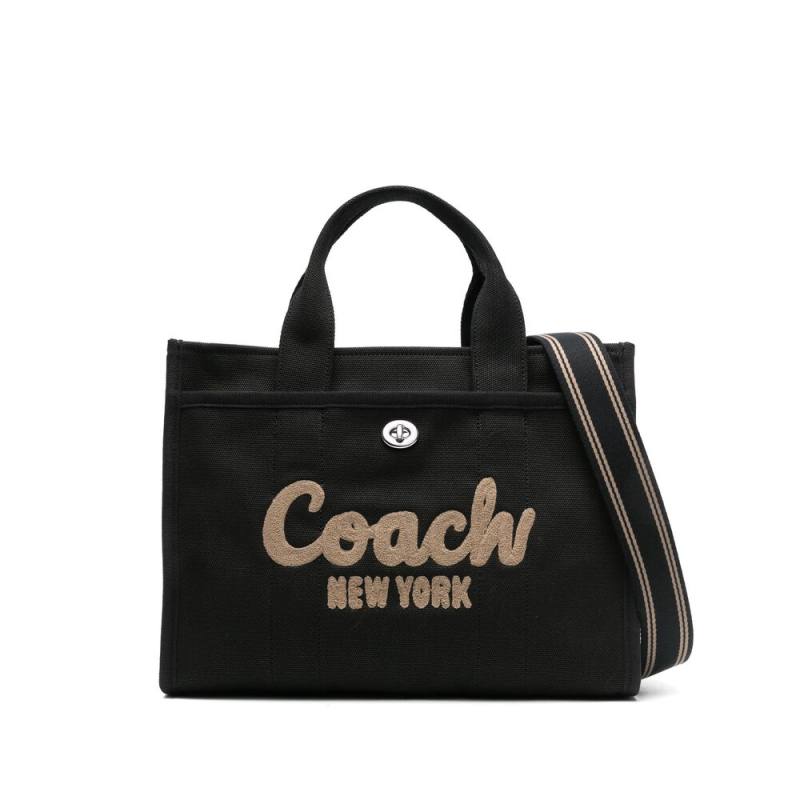 Coach Field Logo-appliqué Tote Bag