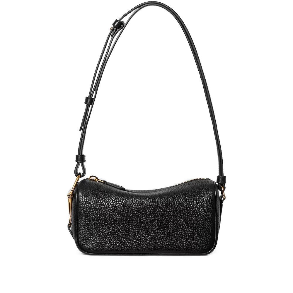 Gucci Mini Half Horsebit Grained-leather Shoulder Bag