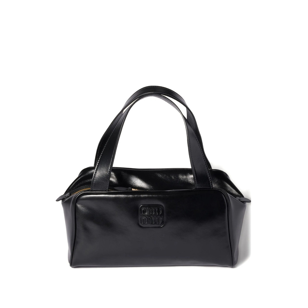 Miu Miu Leather Zipped Shoulder Bag