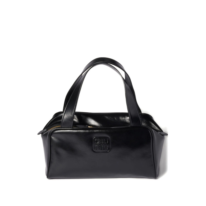 Miu Miu Leather Zipped Shoulder Bag