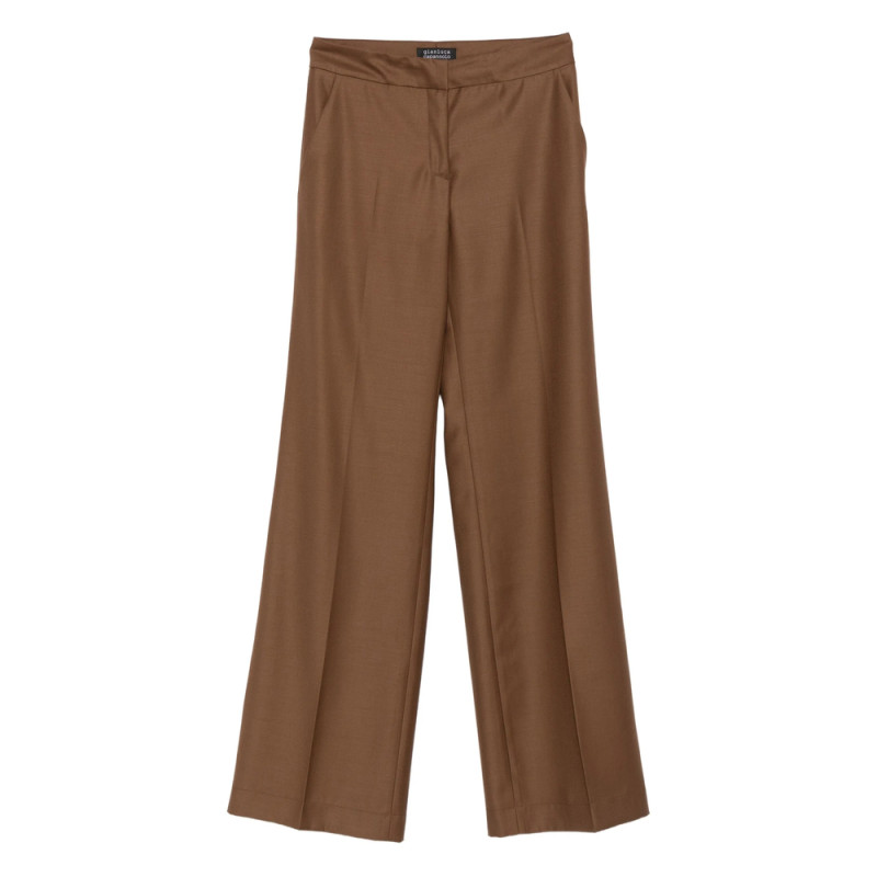 Gianluca Capannolo Pleated Wide-leg Trousers