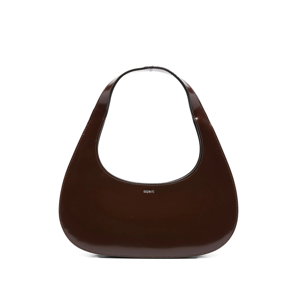Coperni Slim Swipe Patent-leather Shoulder Bag