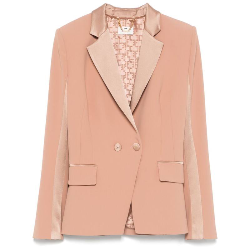 Elisabetta Franchi Crepe Blazer