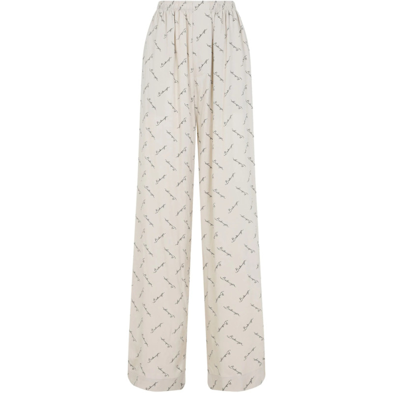 Balenciaga Printed Palazzo Pants