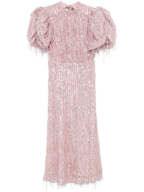 sequinned maxi dress
