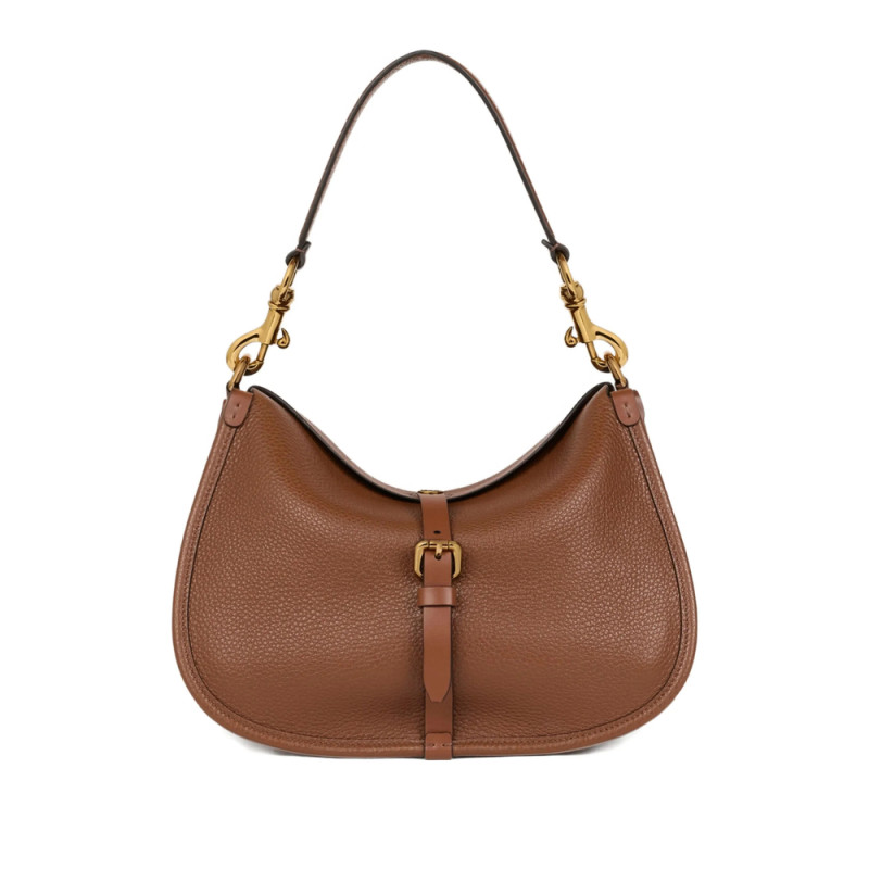 Etro Pony Buckle-fastening Leather Shoulder Bag