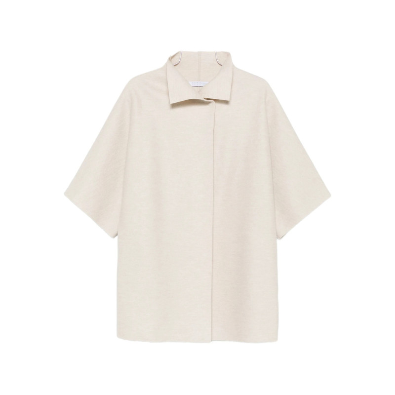 Harris Wharf London Short-sleeve Collared Jacket