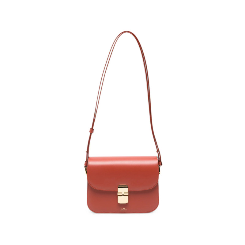 A. p.c. Grace Leather Shoulder Bag