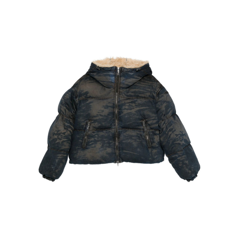 Diesel Camouflage-pattern Padded Jacket