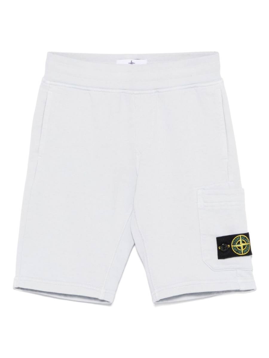 Compass-badge shorts