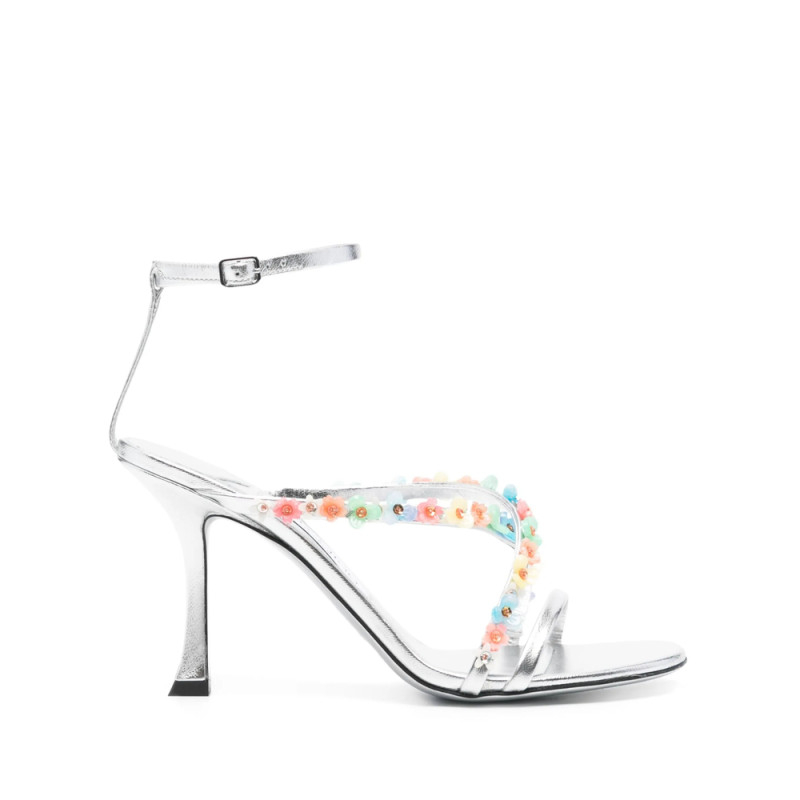 Jimmy Choo 100mm Blanche Sandals