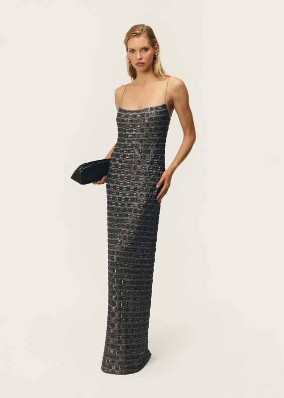 ARCINA ORI STEVIE DRESS CHROME