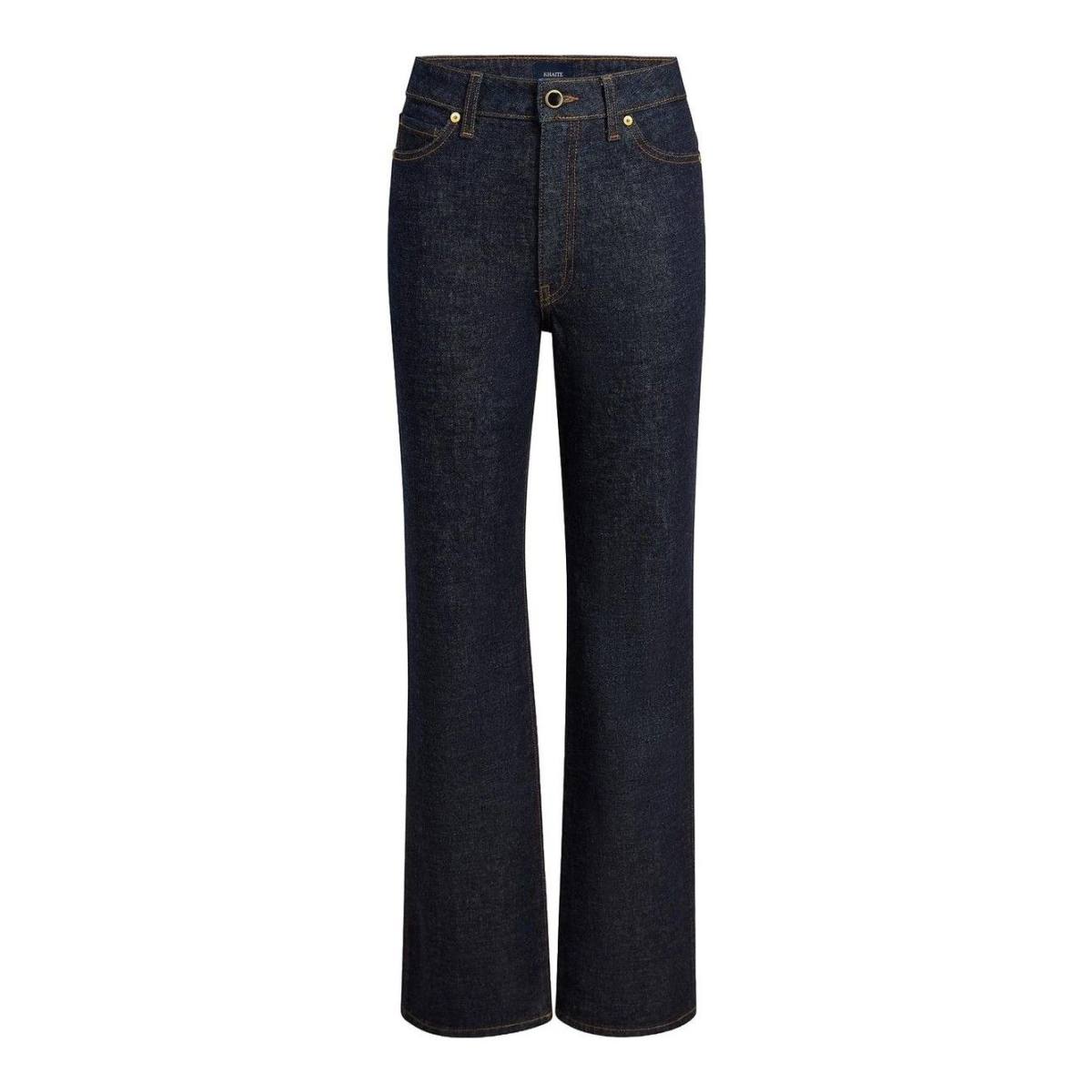 Khaite Danielle high-rise straight-leg jeans