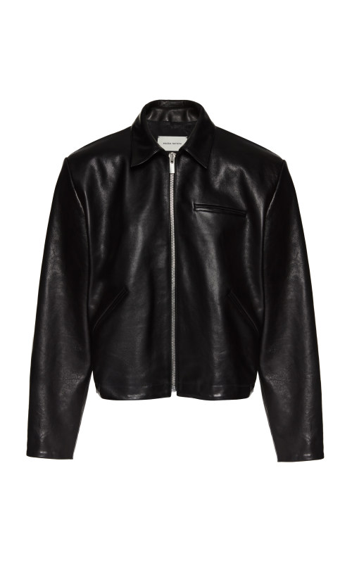 MAGDA BUTRYM Leather Biker Jacket