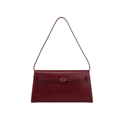 VERAFIED Dark Cherry Shoulder Bag