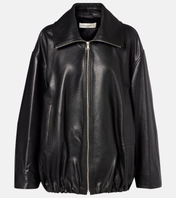 NOUR HAMMOUR Elisse leather jacket