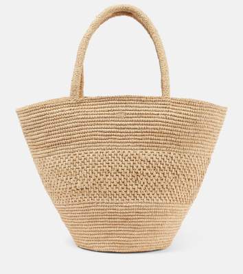 The Row Emilie raffia tote