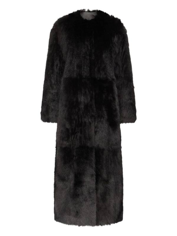 LouLou de Saison shearling panelled coat