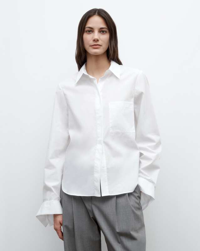 TWP Boyfriend Shirt in Superfine Cotton