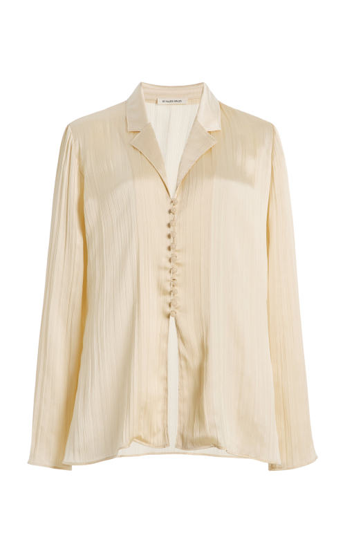 By Malene Birger Kensa Pleated Blouse