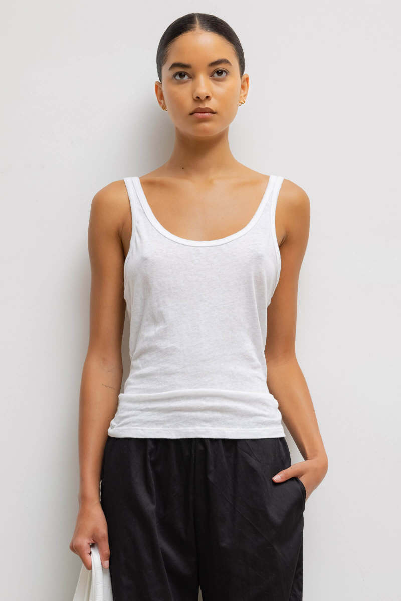 Leset Laura Scoop Neck Tank