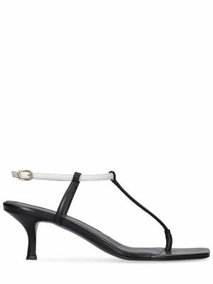 Toteme 55mm The Bicolor Leather Sandals