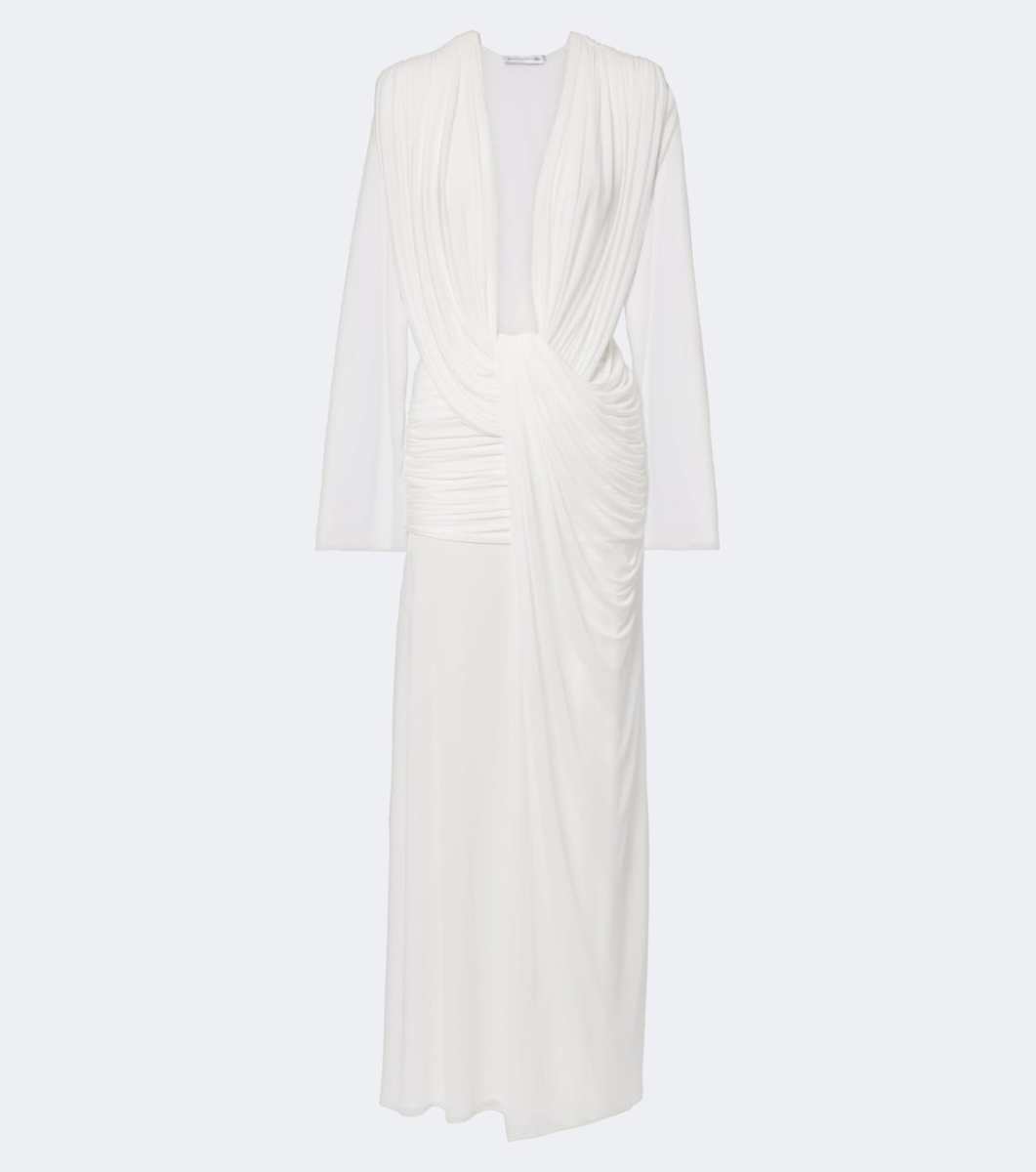 Christopher Esber Ripple draped jersey gown