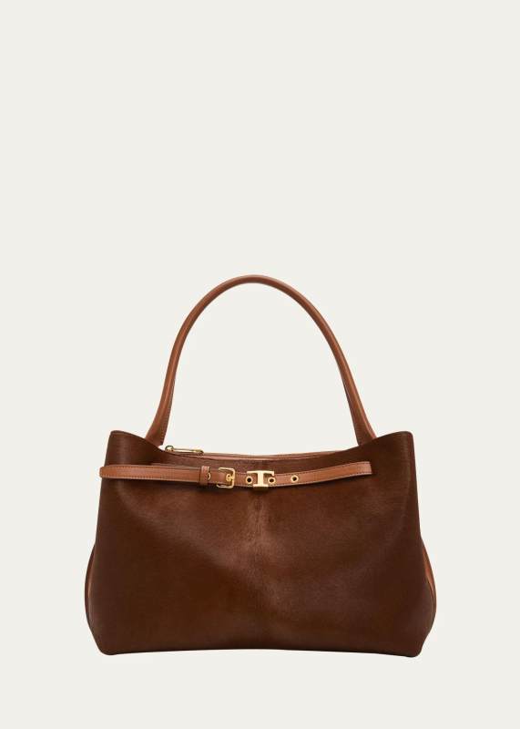 TOD'S Tim Calf Hair Top-Handle Bag
