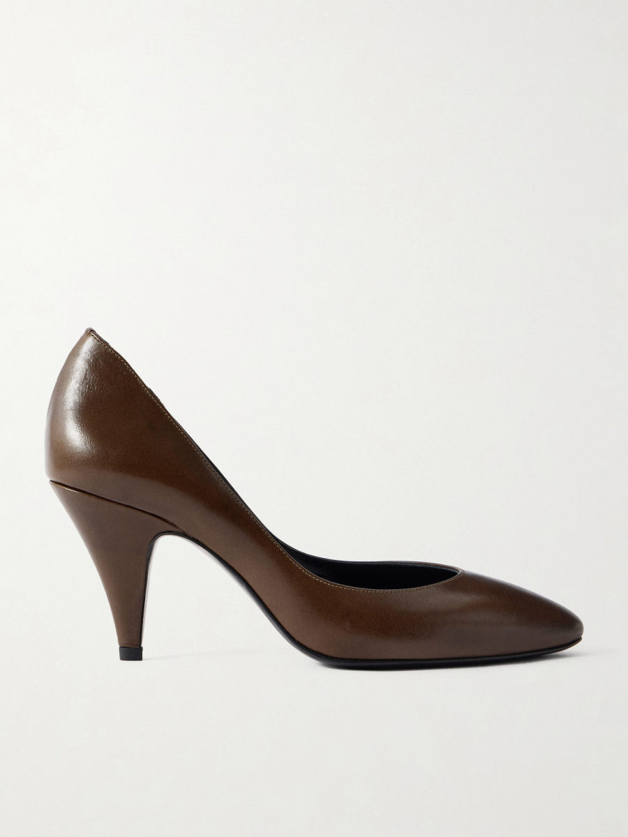 JUDE Haze leather pumps