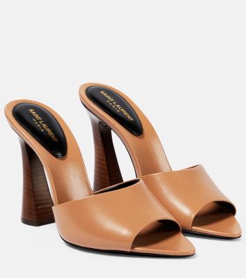 Saint Laurent Suite 105 leather mules