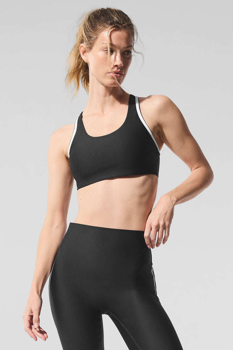 Alo Yoga Airlift Super Sleek Contrast Bra