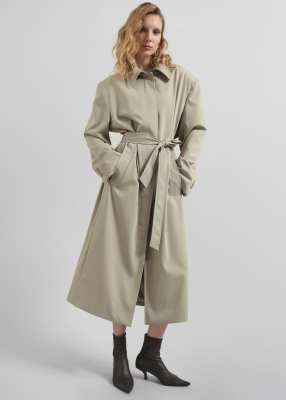 The Frankie Shop Indore Long Coat - Beige