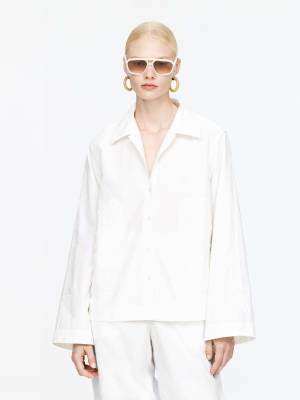 ARKET Embroidery-Detail Shirt