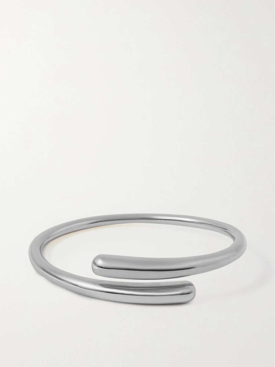 LIE STUDIO The Olga silver-plated bracelet