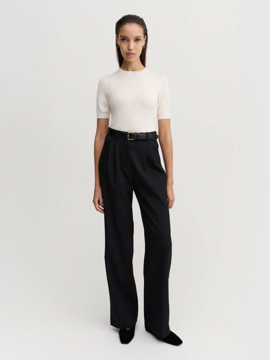 ALMADA LABEL Amel Tailored Trousers, black