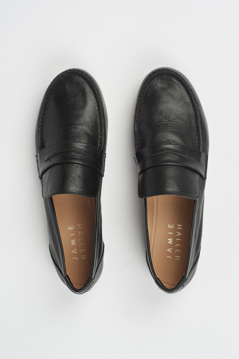 Jamie Haller The Penny Loafer in Black