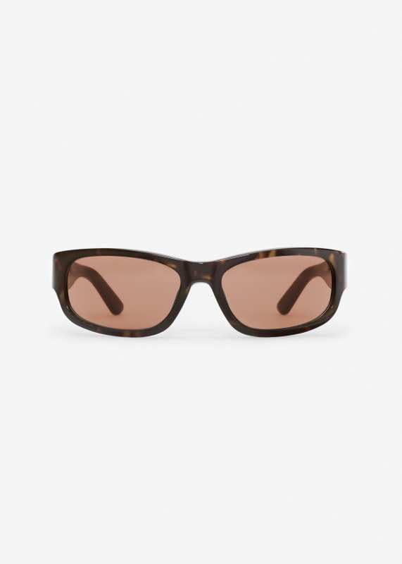 MAGDA BUTRYM Rectangular sunglasses in brown