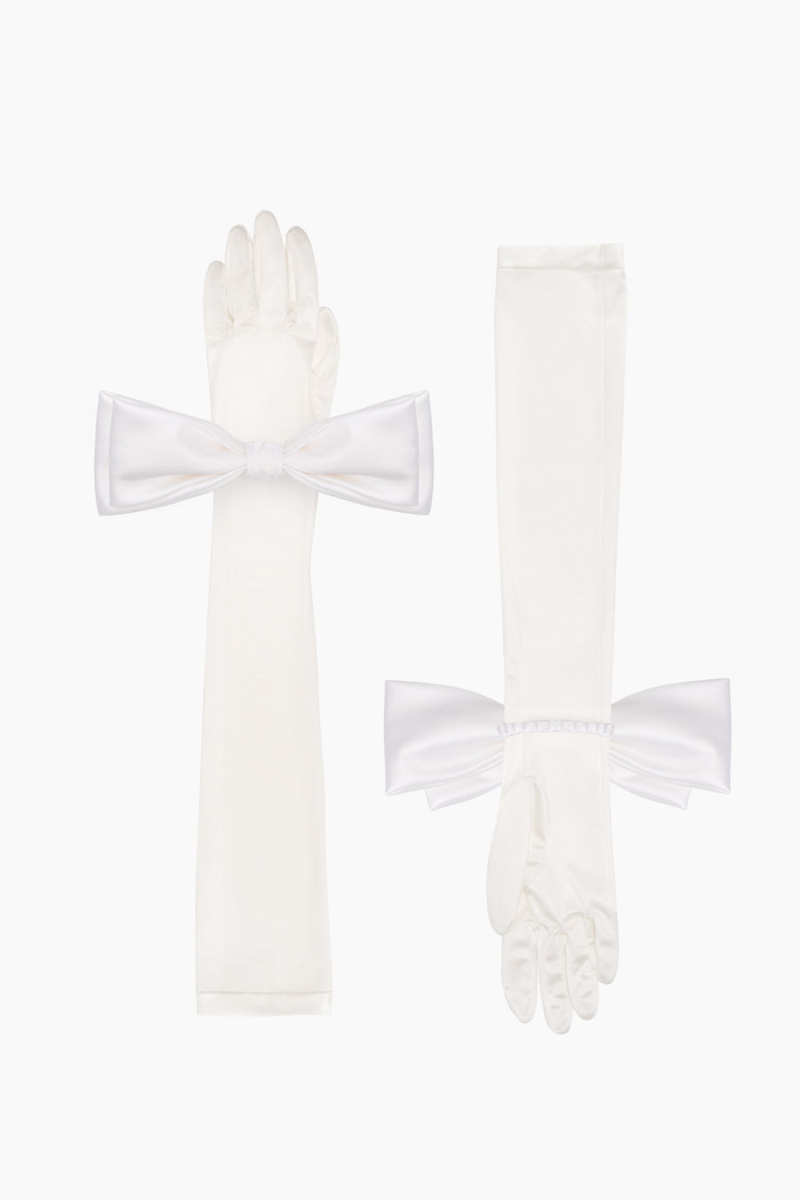 Sleeper Zephir Stretch-jersey Gloves in White