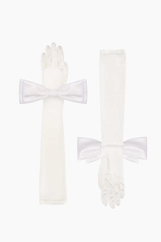 Sleeper Zephir Stretch-jersey Gloves in White