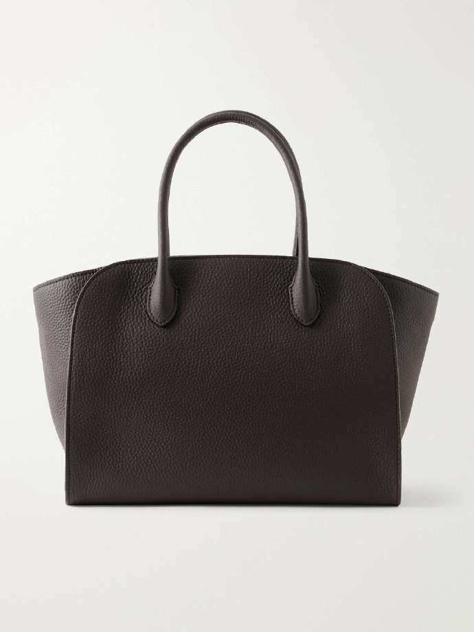 The Row Marlo 12 leather tote