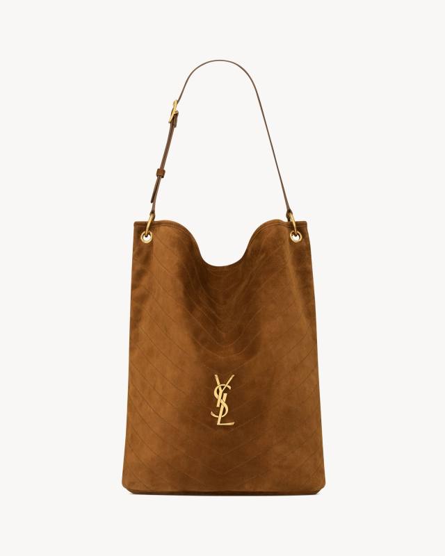 Saint Laurent NIKI supple bucket in suede